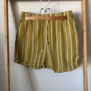 Uniqlo linen cotton relaxed shorts